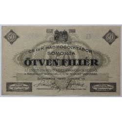 Hadifogolytábor Somorja 50 fillér 1916