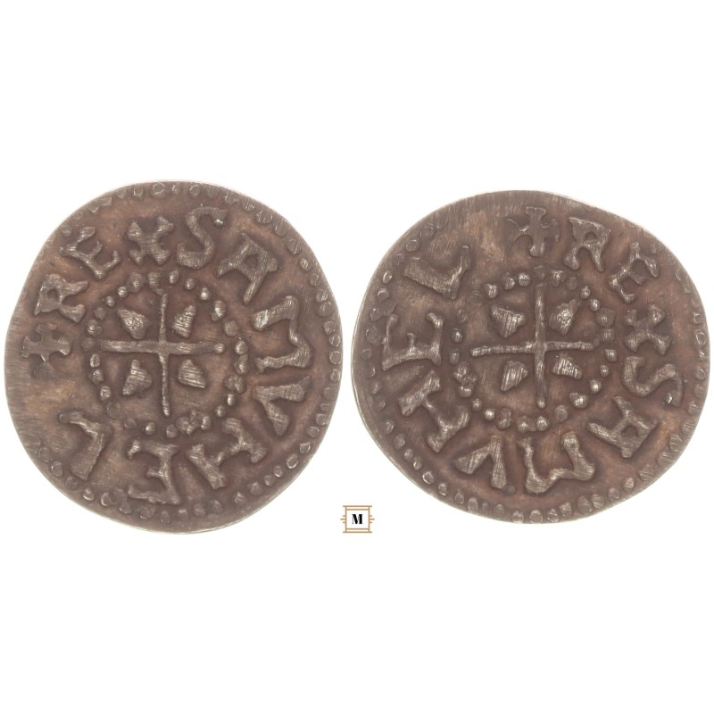Aba Sámuel 1041-44 denár ÉH3 Füred-féle hamisítvány