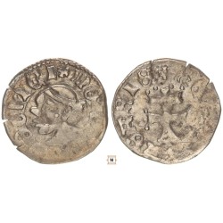 I. Lajos 1342-82 denár ÉH 432