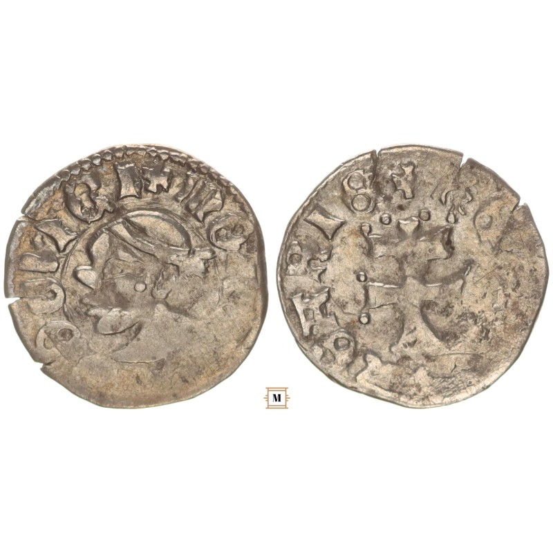 I. Lajos 1342-82 denár ÉH 432