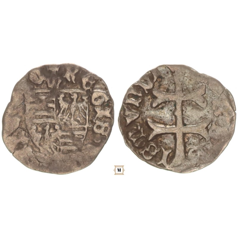 Zsigmond 1387-1437 denár ÉH 449