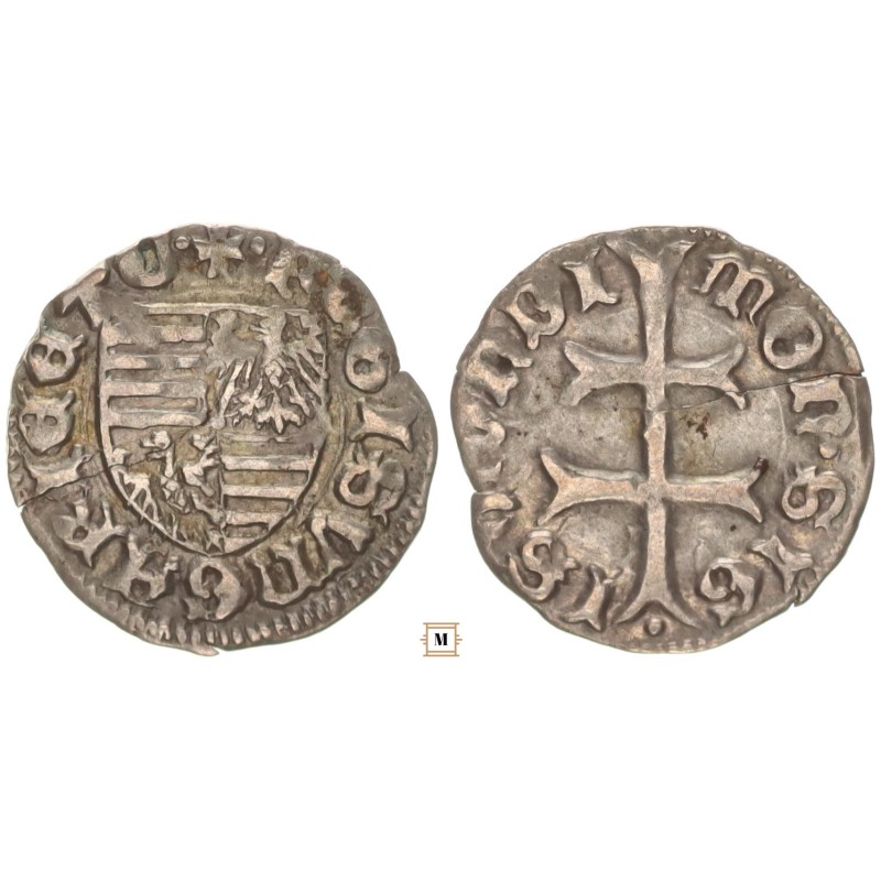 Zsigmond 1387-1437 denár ÉH 449