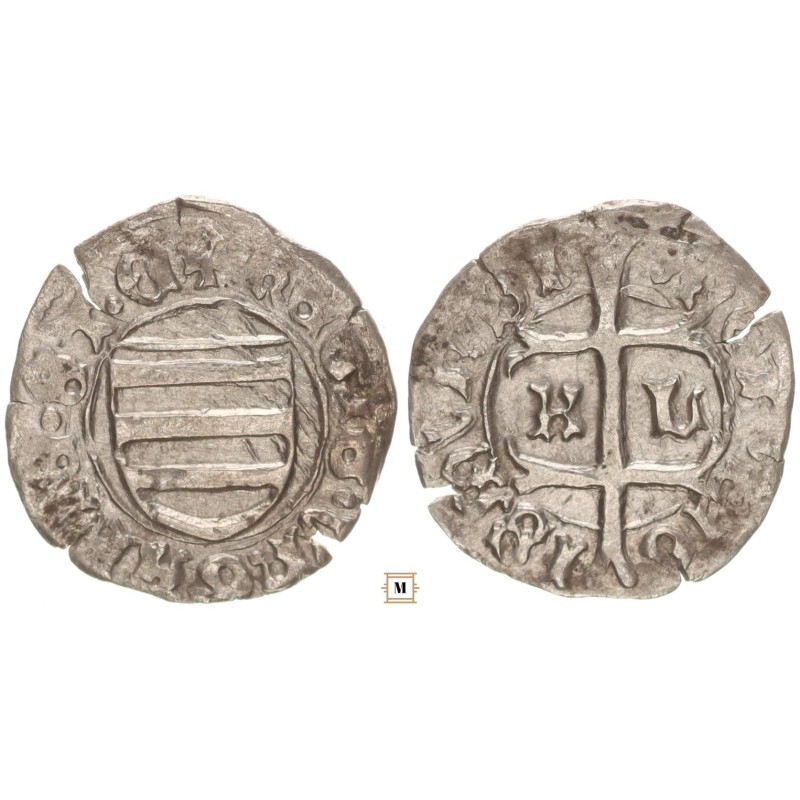 Zsigmond 1387-1437 denár K-L ÉH 450
