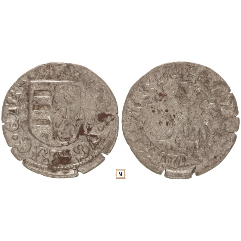 I. Ulászló 1440-44 denár vjn. ÉH 475