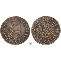 II. Ferdinánd 3 krajcár 1626 Kuttenberg