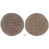 Hunyadi János 1446-53 denár B-n* ÉH 485