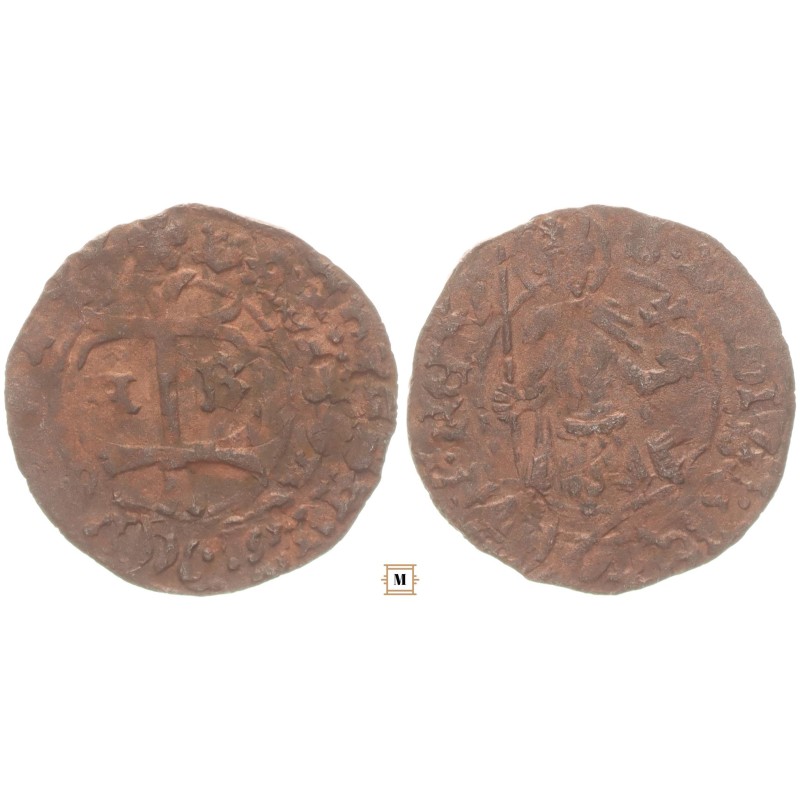 V. László 1453-57 denár A-B ÉH 522 R!
