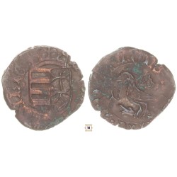 I. Mátyás 1458-90 denár n-E ÉH 558