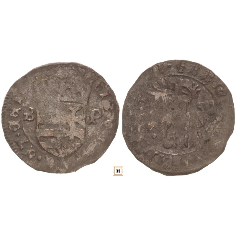 I. Ulászló 1440-44 denár B-P ÉH 470