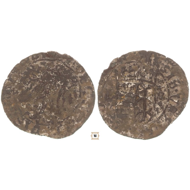 I. Ulászló 1440-44 denár B-n* ÉH 470