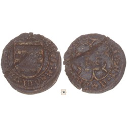 Interregnum 1444-46 denár B-n* ÉH 480