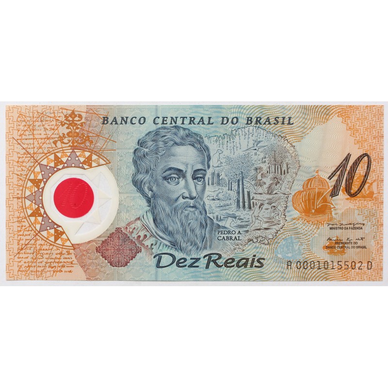 Brazília 10 reais én./2000/
