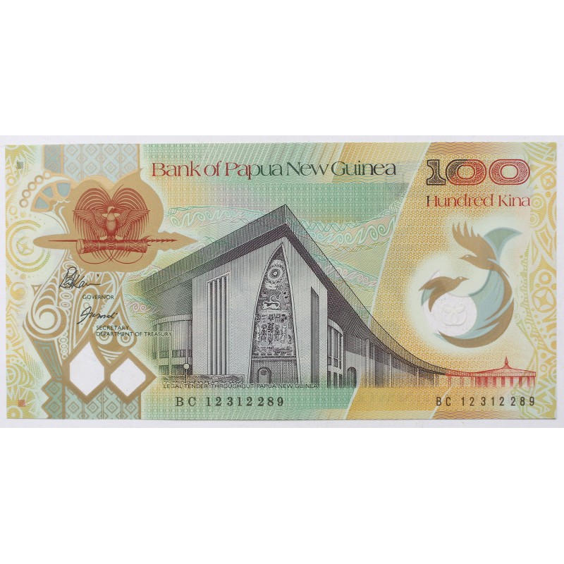Pápua Új-Guinea 100 kina 2012