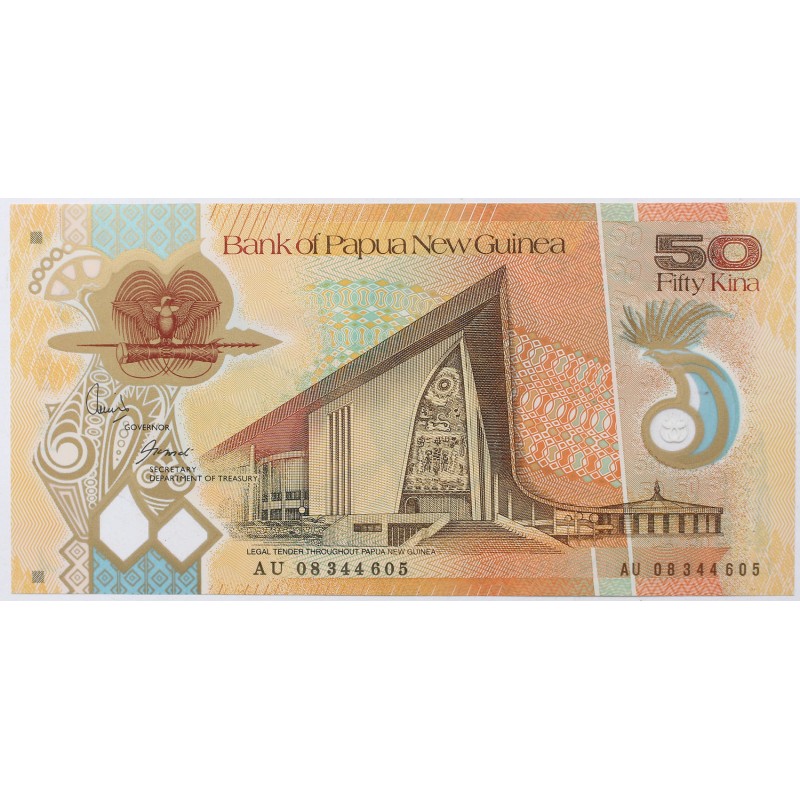 Pápua Új-Guinea 50 kina 2008