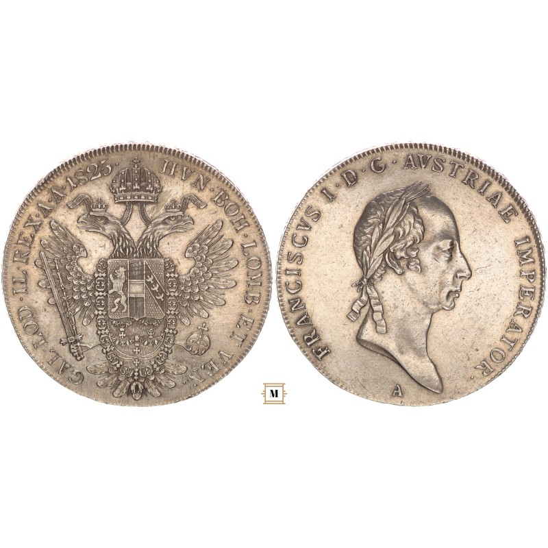 I. Ferenc tallér 1825 A