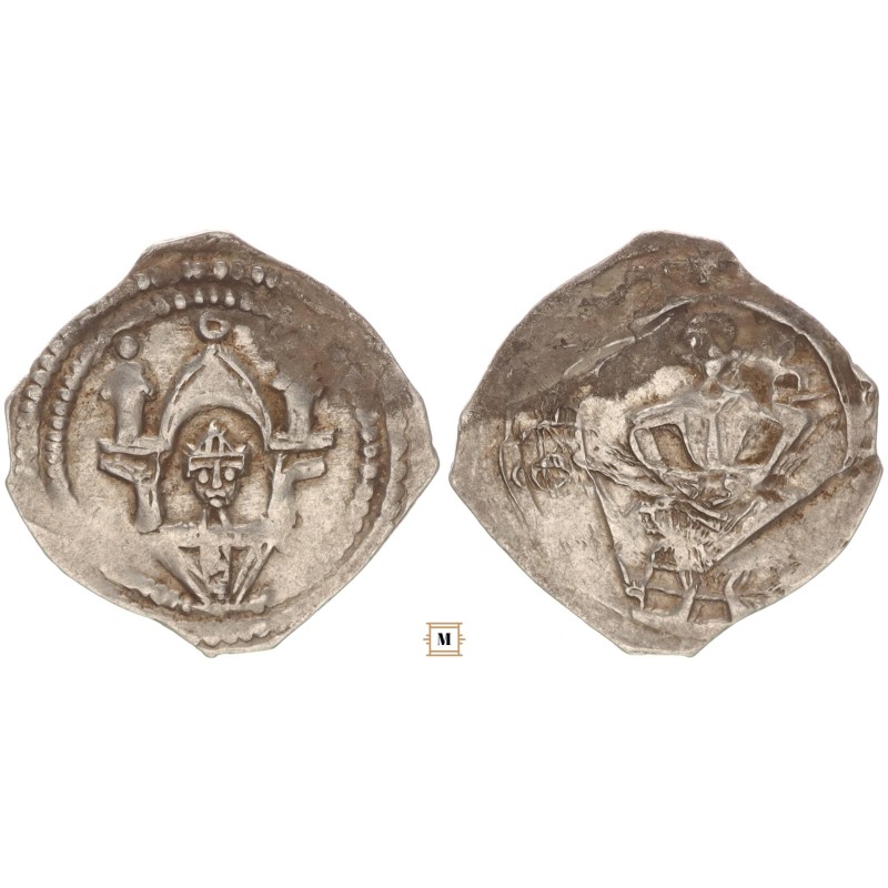Friesachi denár VI. Lipót 1220-30 Pettau