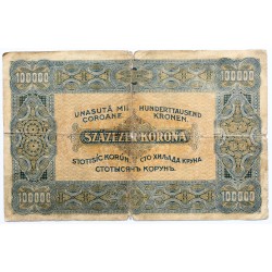 100000 korona 1923