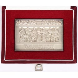 175 éves az Osztrák Nemzeti Bank 1816-1991 ezüstplakett