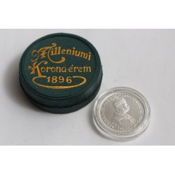 FJ Milleniumi korona díszdobozban 1896 UV zöld