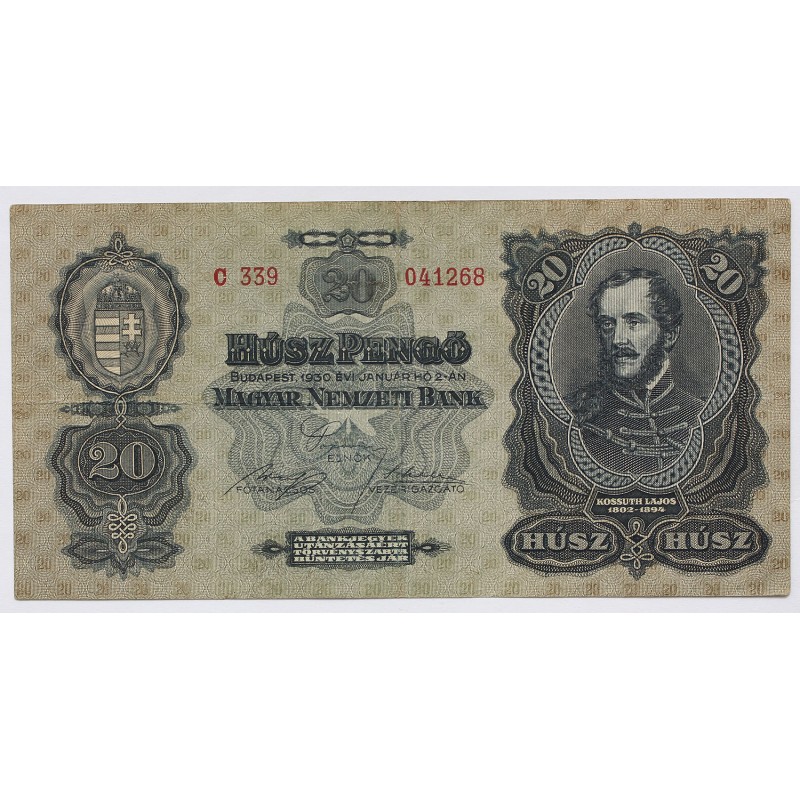 20 pengő 1930