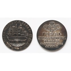 Fidal Olasz Atlétikai Szövetség ezüst érem 1932