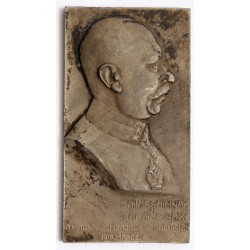 Doberdói Breit József - A Nagymarosi diadal évfordulóján 1918 hadifém plakett