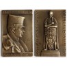 IV. Károly mint trónörökös bronzplakett én./1915/, Weinberger