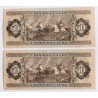 50 Forint 1969 2 db sorszámkövető