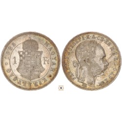 Ferenc József 1 forint 1883 KB