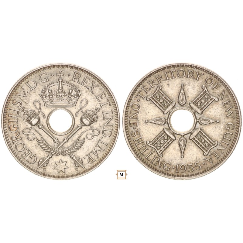 Új-Guinea shilling 1935