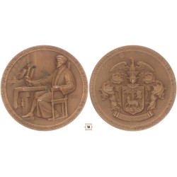 Kálvin Institutiójának 400 éves emlékezetére - Magyar Reformátusok 1936 bronzérem
