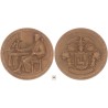 Kálvin Institutiójának 400 éves emlékezetére - Magyar Reformátusok 1936 bronzérem