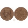 Soltész Elemér tábori püspök 60 éves 1934 bronzérem, Berán Lajos
