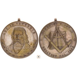 Szabadkőműves, Comenius páholy Budapest jelvénye
