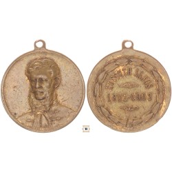 Kossuth Lajos születésének 100. évfordulójára emlékérem 1802-1902
