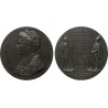 I. Vh. Lengyel Legionáriusok tisztelgése Isabella von Croy-Dülmen előtt ón emlékérem