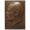 Tisza István gróf 1907 bronz plakett, Beck Ö. Fülöp