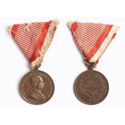FJ bronz vitézségi érem