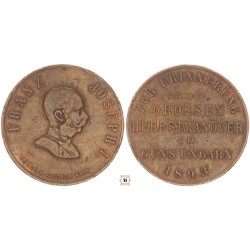 Hadgyakorlati érem Kőszeg 1893