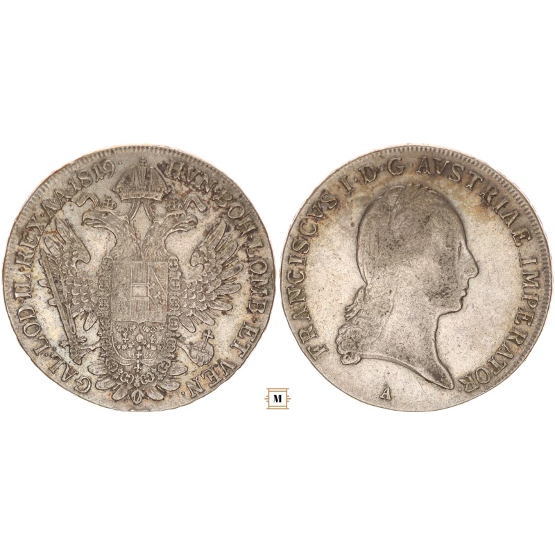 I. Ferenc tallér 1819 A