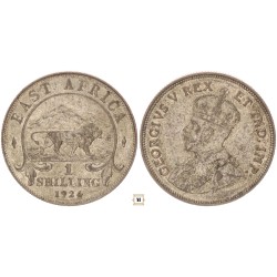 Brit Kelet-Afrika V. György 1 schilling 1924