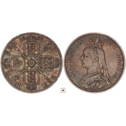 Nagy-Britannia 2 florin 1887