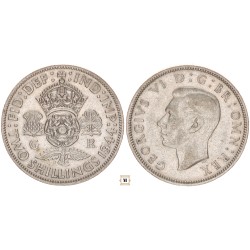 Nagy-Britannia VI. György 2 schillings 1944
