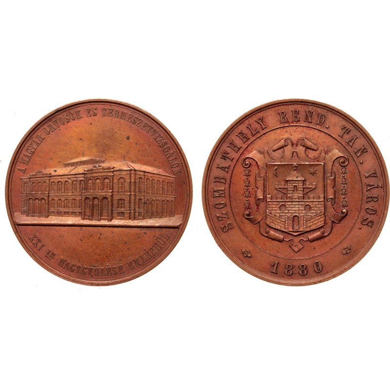 MOTV - Szombathely 1880 bronzérem
