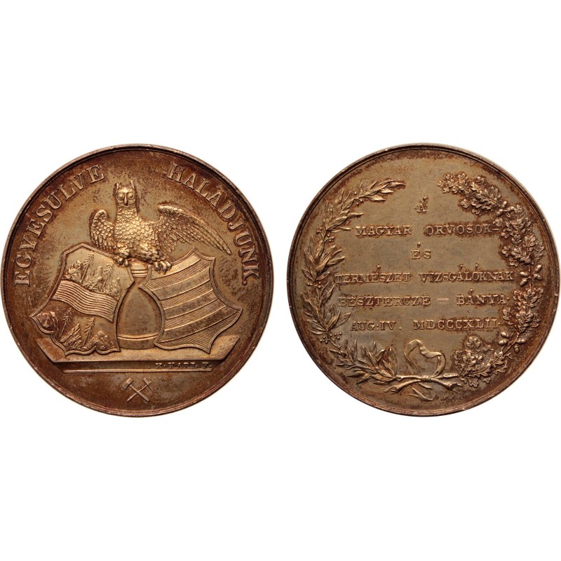 MOTV - Besztercebánya 1842 bronzérem