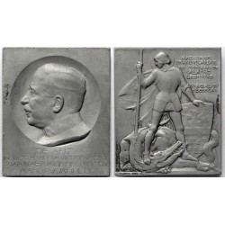 Marosvásárhely felszabadítása emlékplakett 1916, Telcs Ede