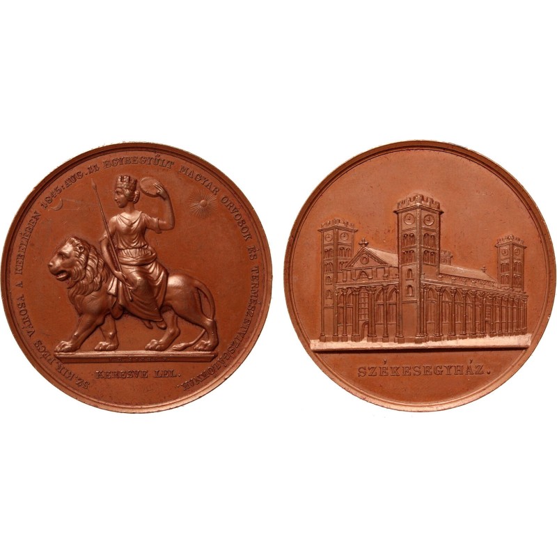 MOTV - Pécs 1845 bronzérem