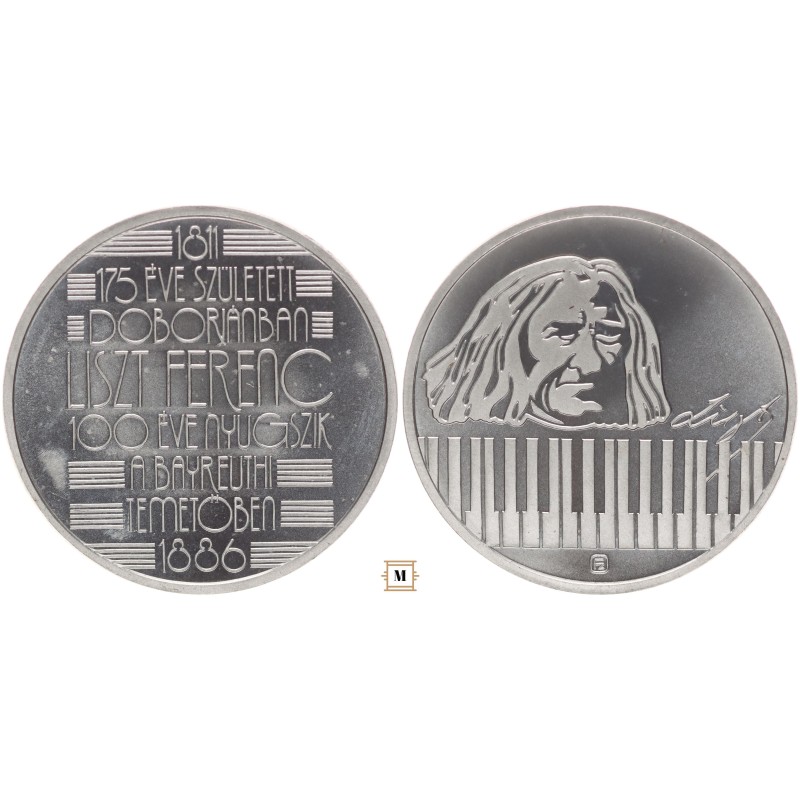 Liszt Ferenc emlékérem 1986