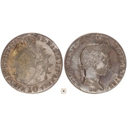 Szabadságharc 10 krajcár 1848 KB R!