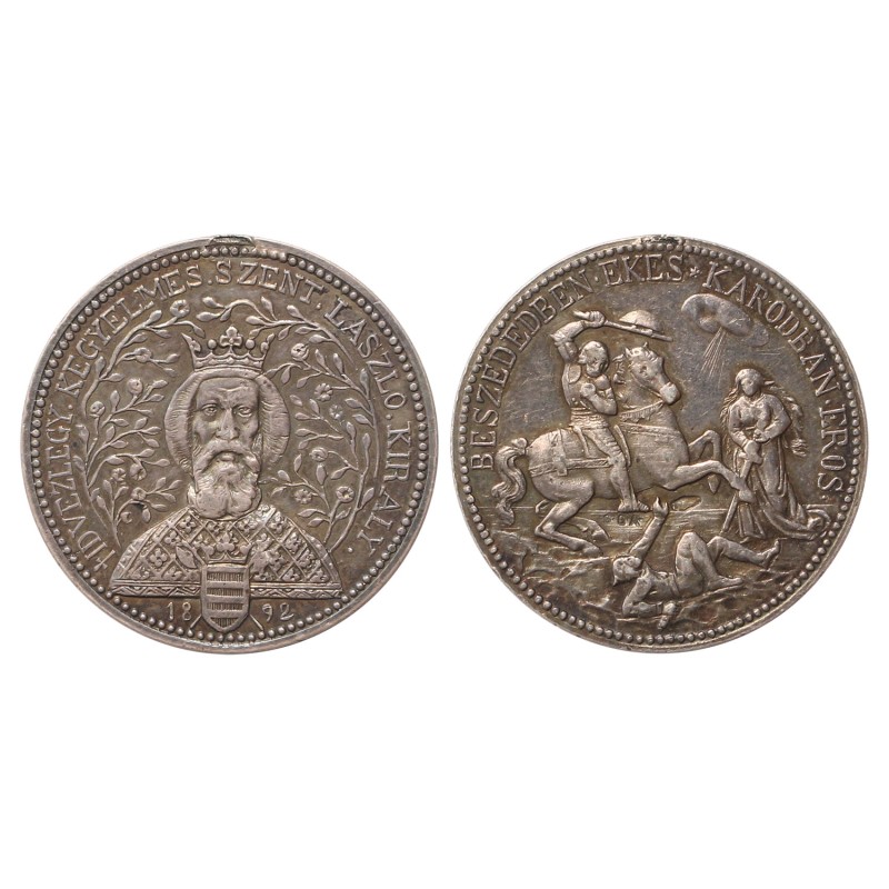 Szent László ezüst érem 1892, Szárnovszky Ferenc